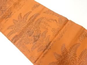 花鳥模様織出し名古屋帯